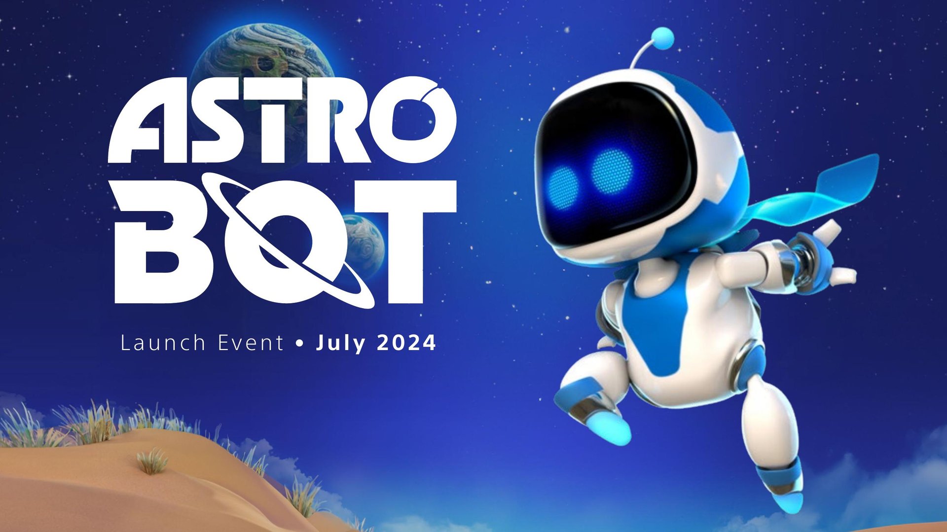 Astro Bot launch event key art