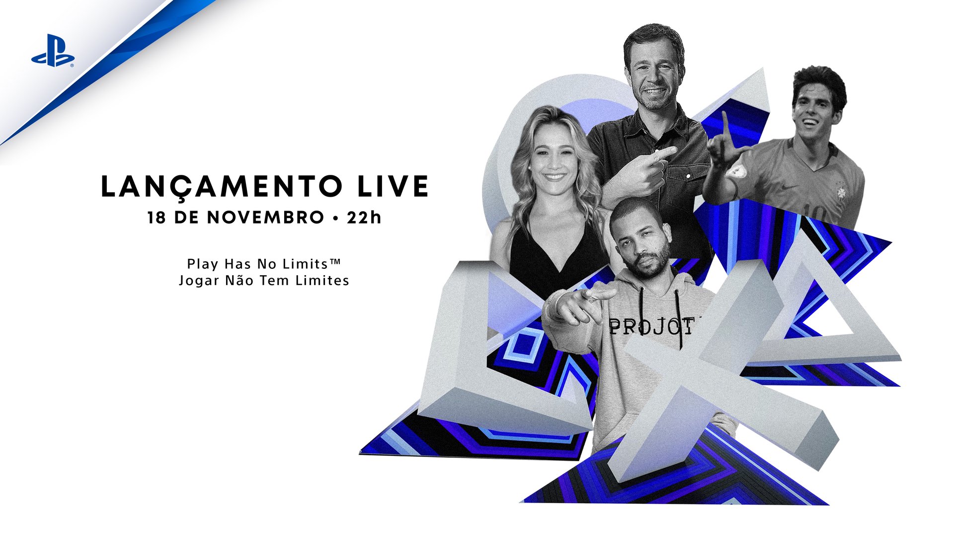 PlayStation 5 Brazil launch key visual